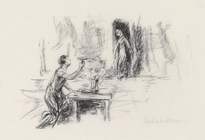 De bruid van Korinthe door Max Liebermann